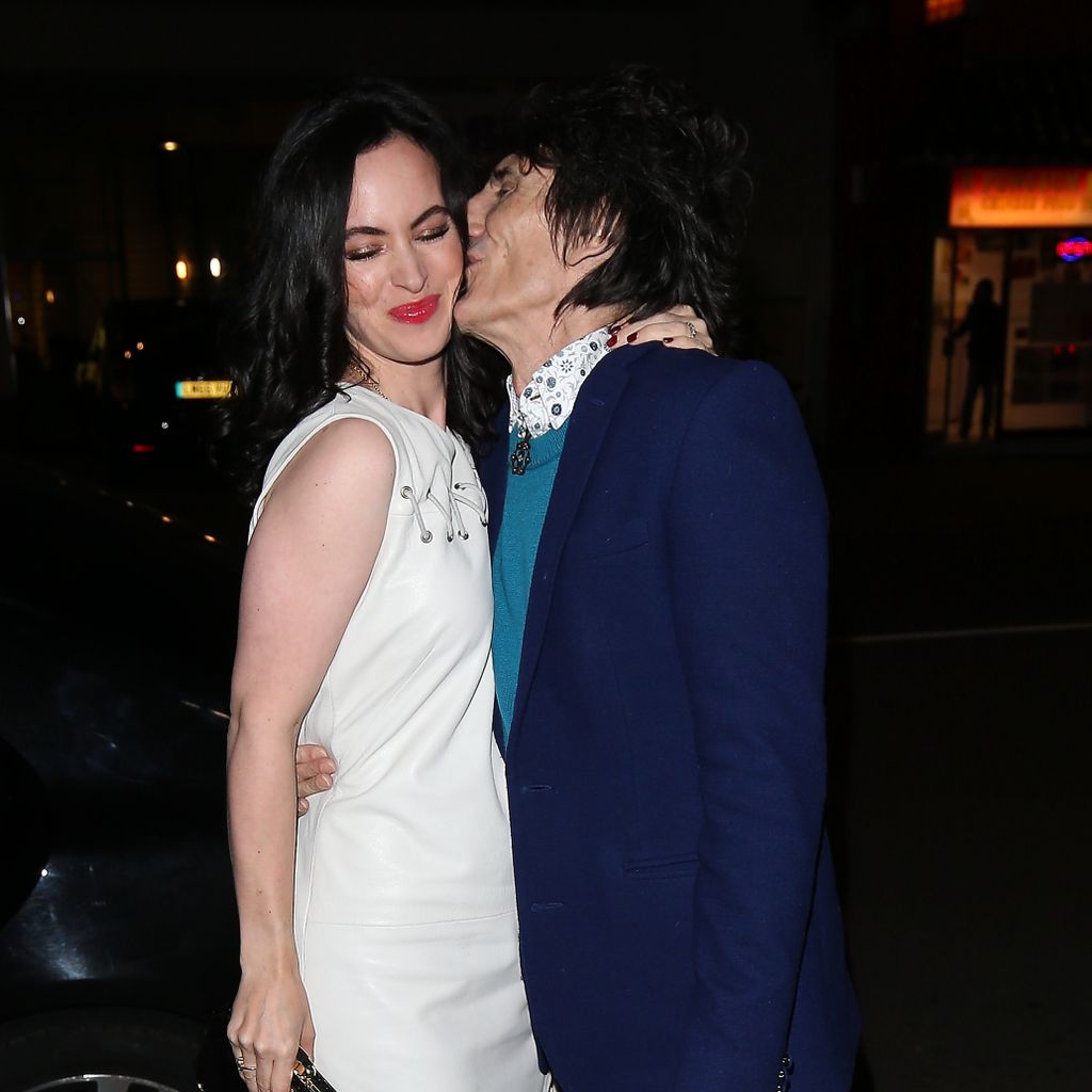 Sally Humphreys und Ronnie Wood verliebt