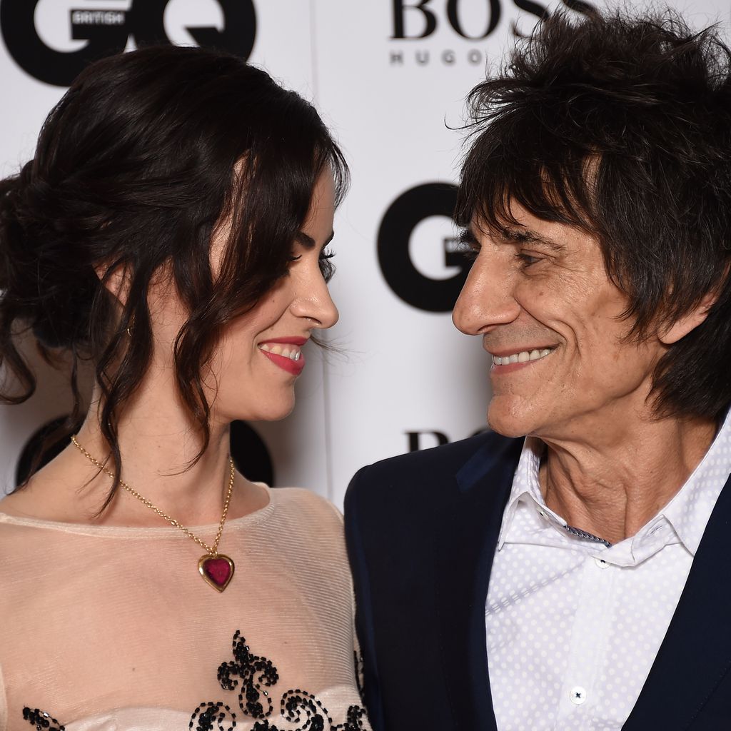 Sally Humphreys und Ronnie Wood verliebt