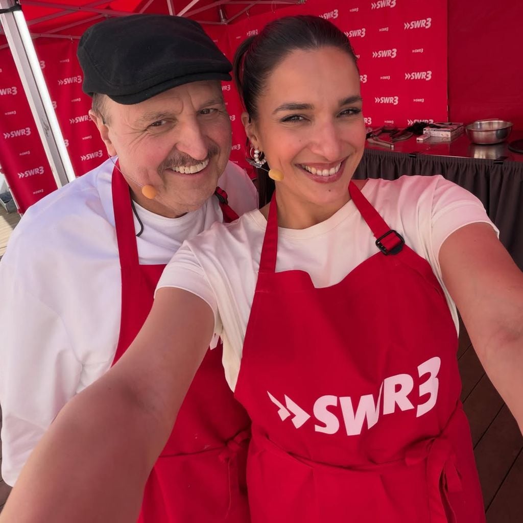 Johann Lafer und Sally Özcan bei "Das große SWR3 Grillen"