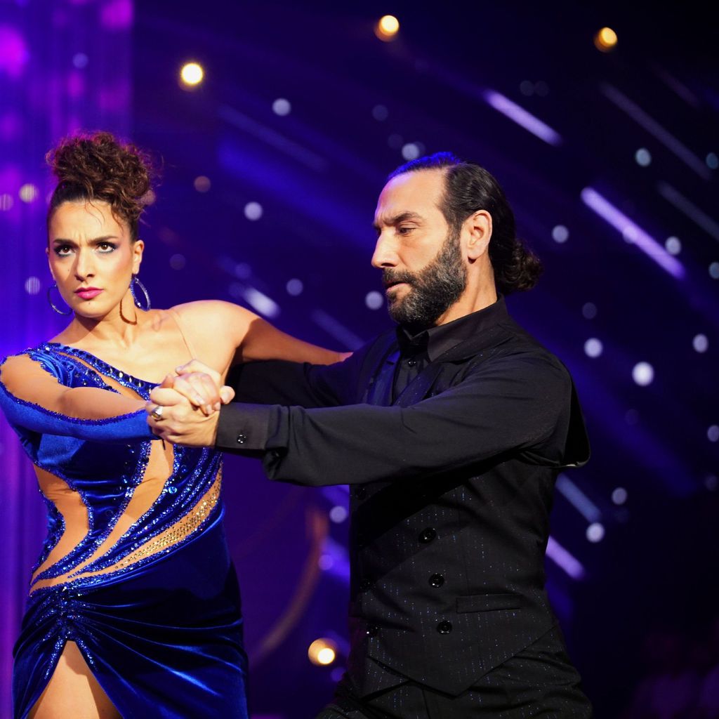 Sally Özcan und Massimo Sinató bei "Let's Dance"