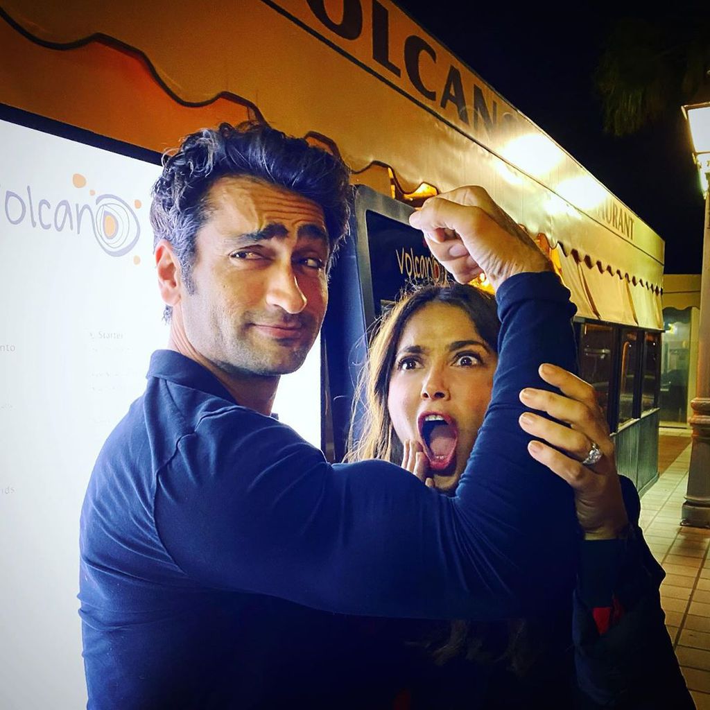 Kumail Nanjiani und Salma Hayek