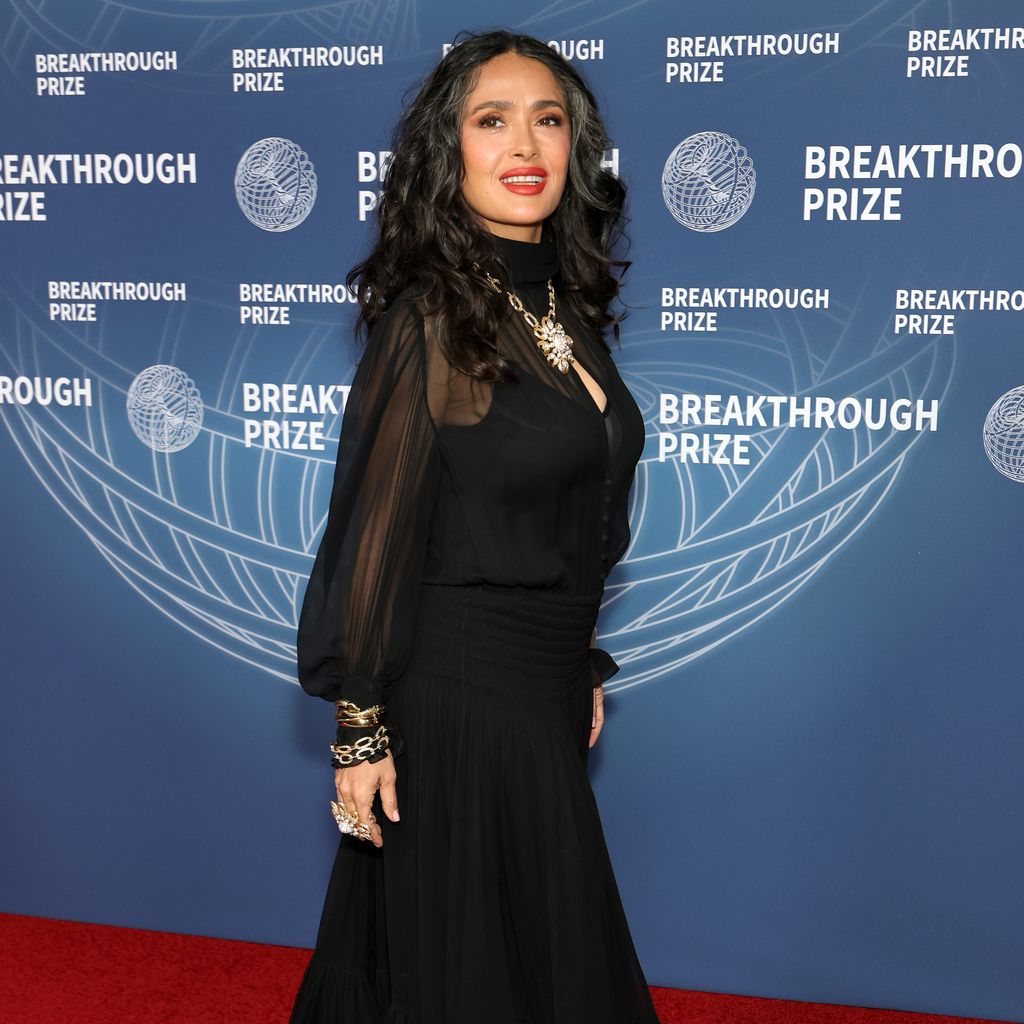 Salma Hayek beim Breakthrough Prize im April 2025