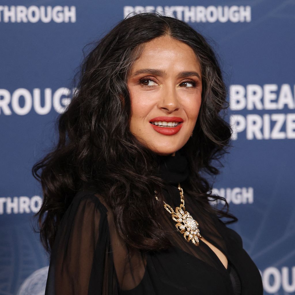 Salma Hayek beim Breakthrough Prize im April 2025