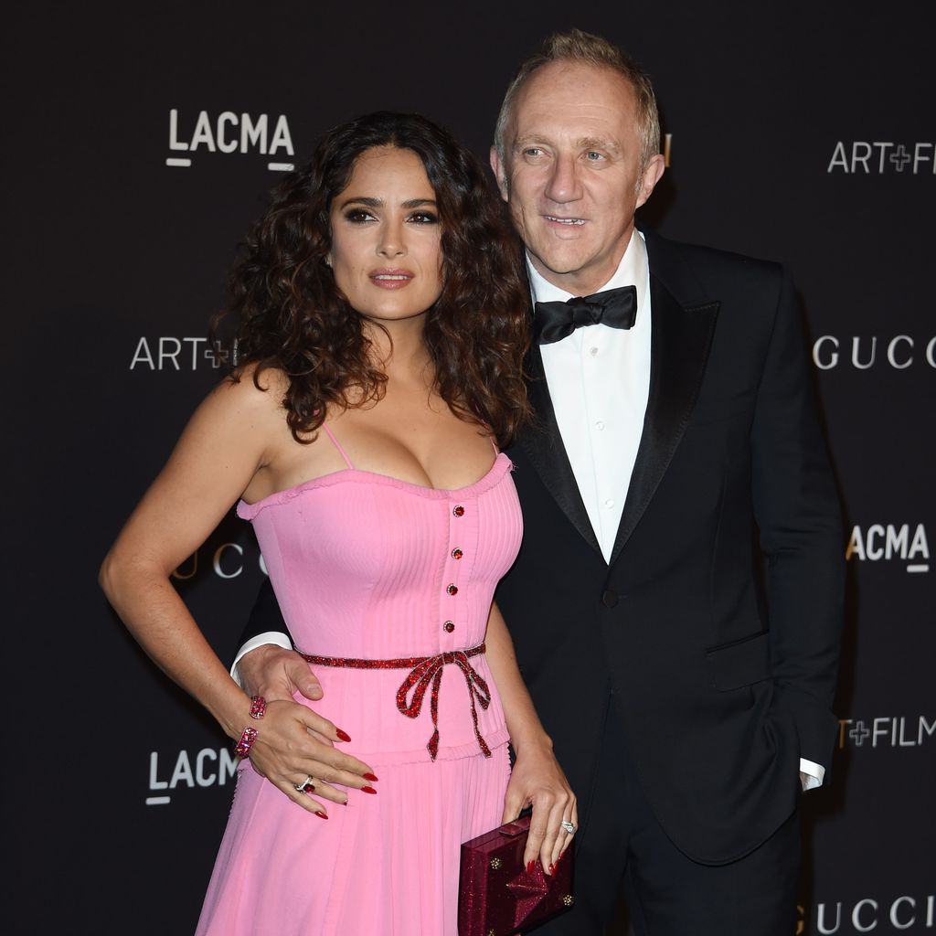 Salma Hayek und Francois-Henri Pinault in Los Angeles, November 2015