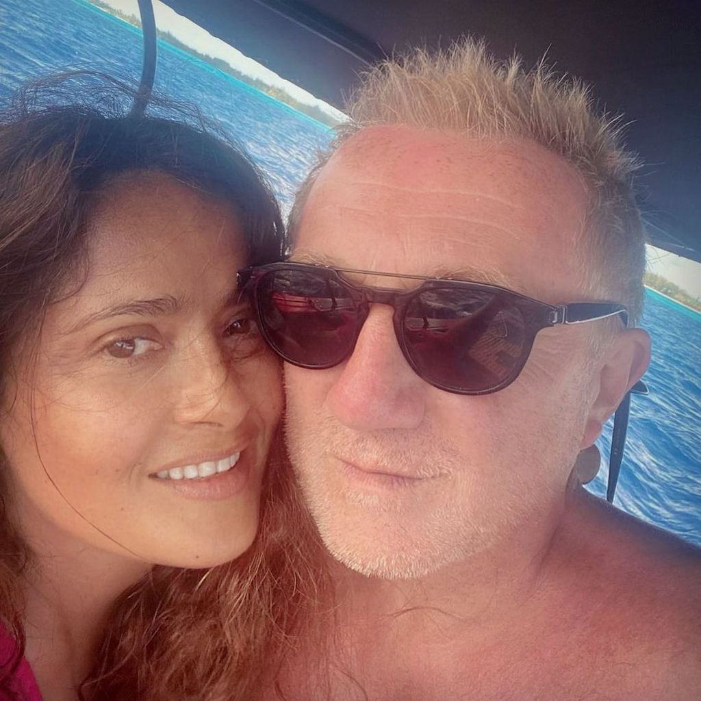 Salma Hayek und Francois-Henri Pinault im September 2021