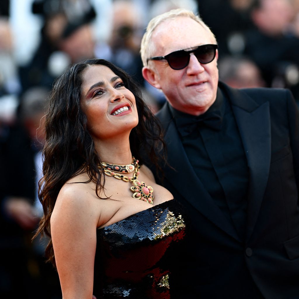 Salma Hayek und Francois-Henri Pinault im Mai 2024