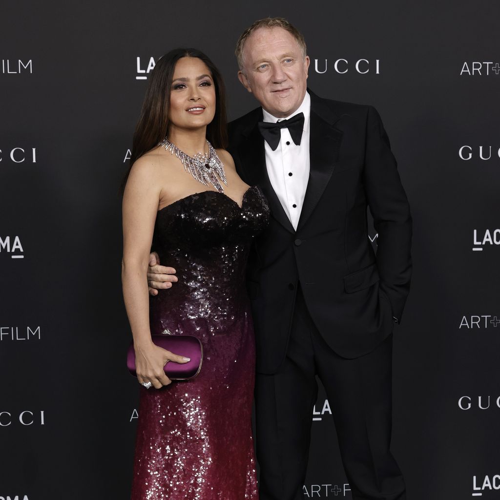 Salma Hayek und François-Henri Pinault im November 2021