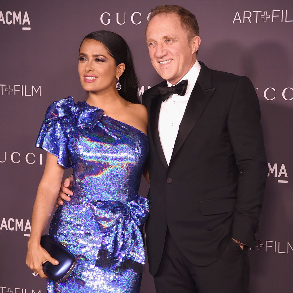 Salma Hayek und ihr Ehemann François-Henri Pinault bei der LACMA Art + Film Gala in Los Angeles 2017
