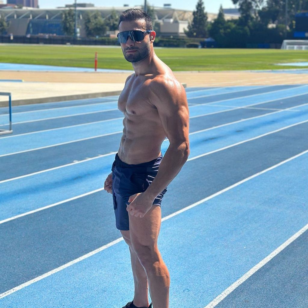 Sam Asghari, Fitness-Trainer