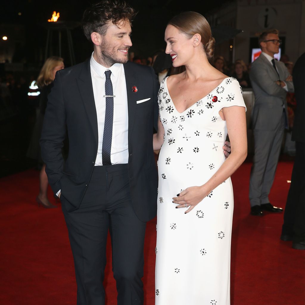 Schauspieler Sam Claflin und Ehefrau Laura Haddock