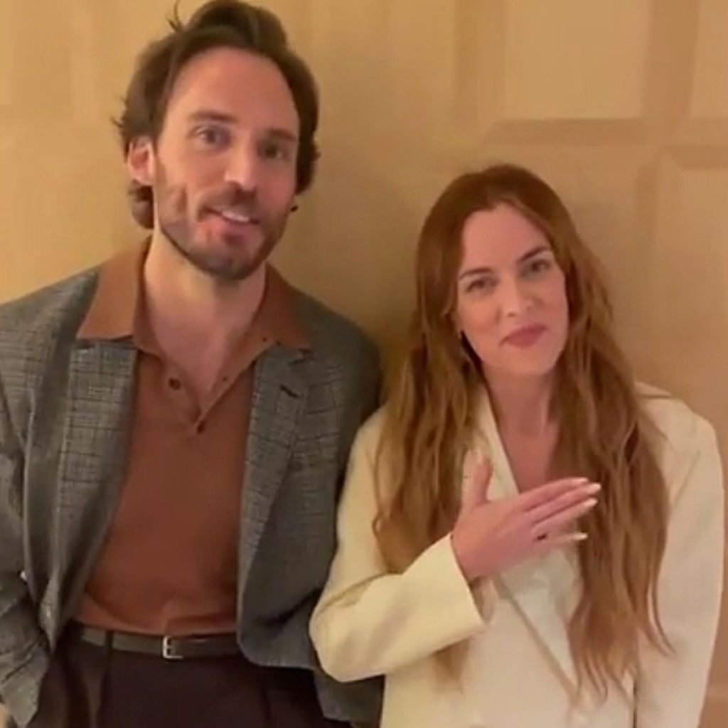 Sam Claflin und Riley Keough