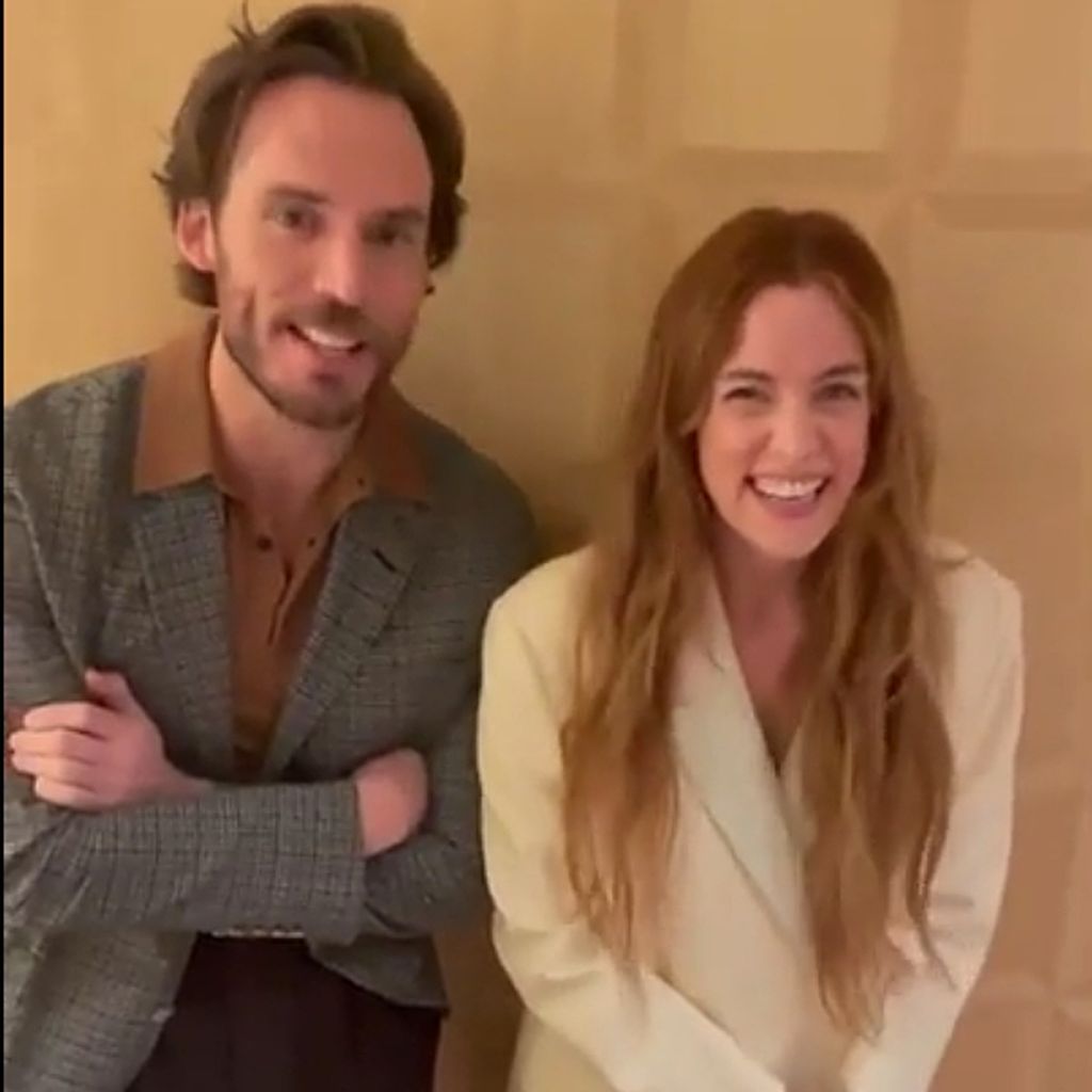 Sam Claflin und Riley Keough