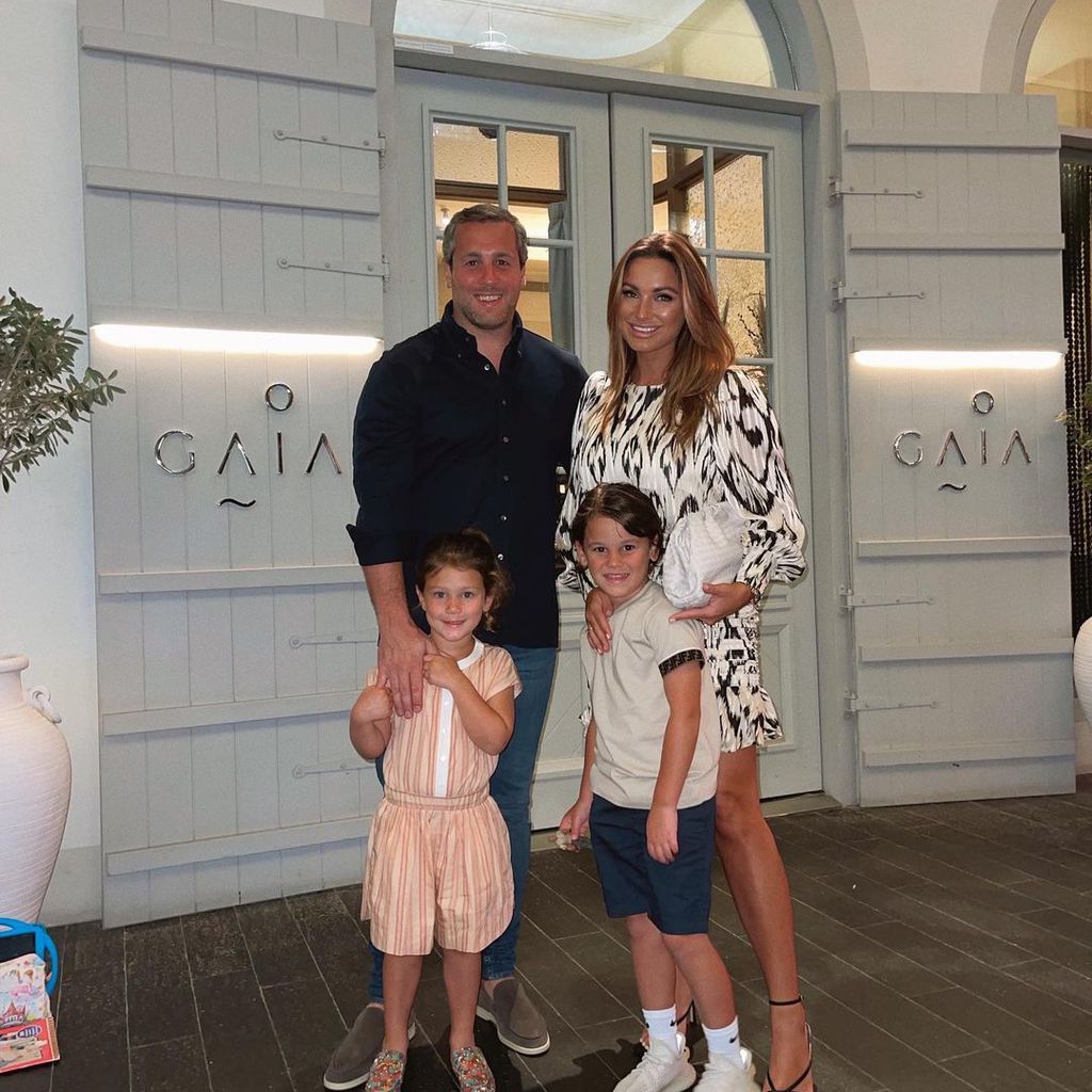 Sam Faiers mit ihrer Familie in Dubai