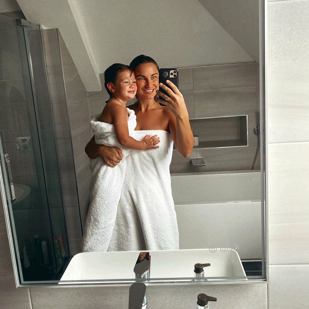 Sam Faiers mit Tochter Rosie, August 2020