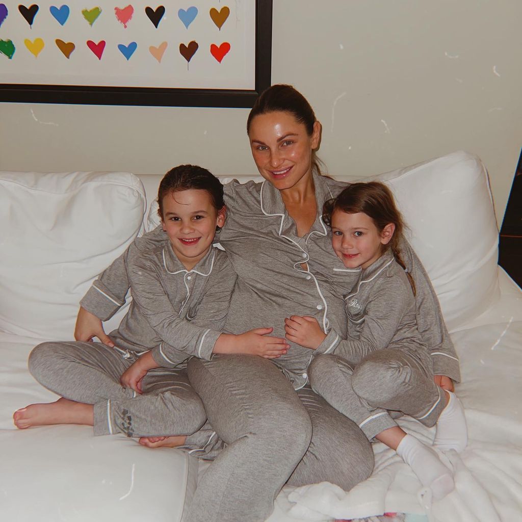 Sam Faiers und ihre Töchter im April 2022