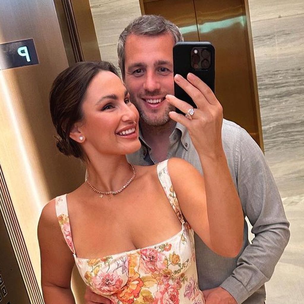 Sam Faiers mit ihrem Partner Paul Knightley