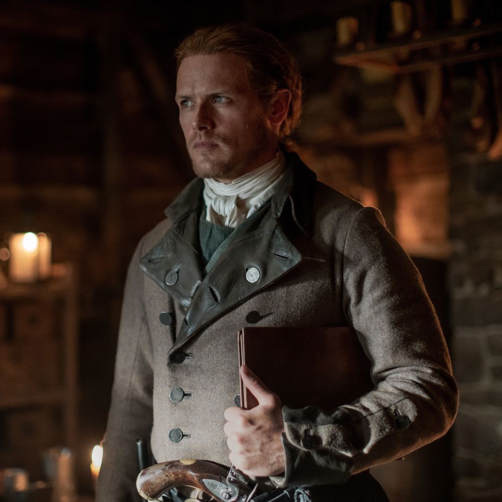 Sam Heughan in "Outlander"