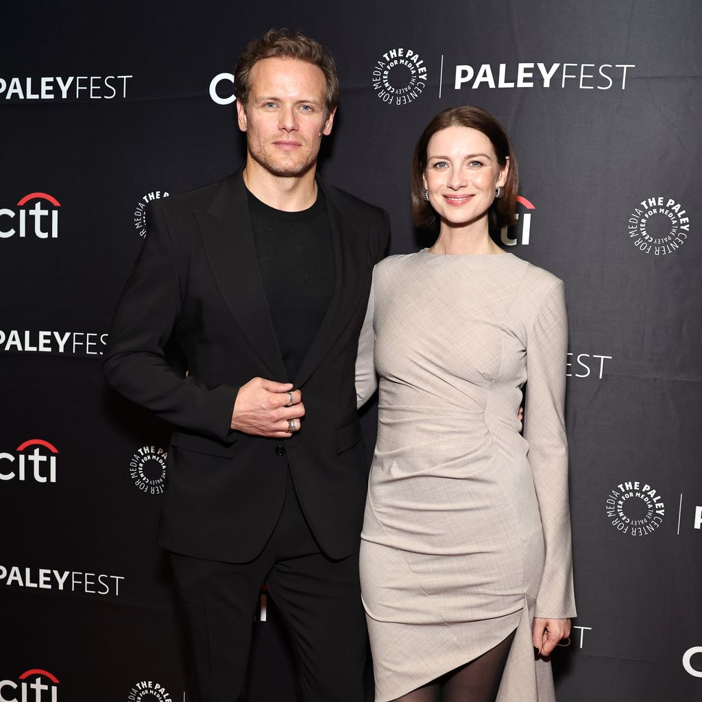 Sam Heughan und Caitriona Balfe