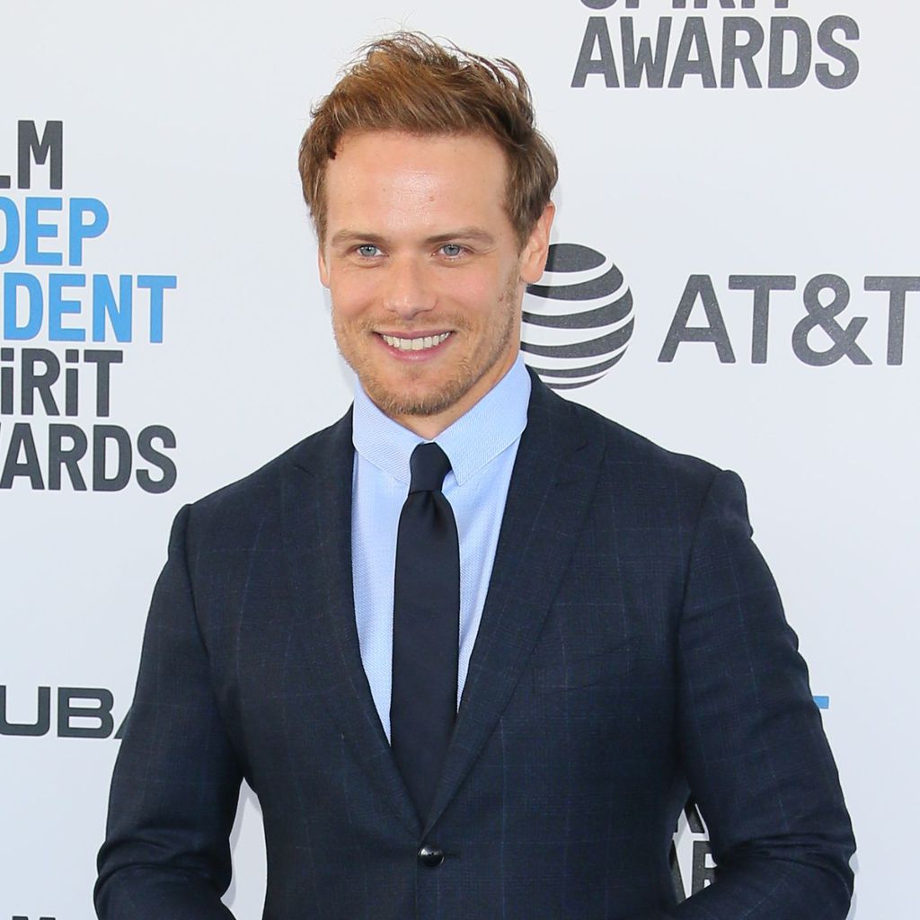 Sam Heughan auf einer Preisverleihung in Santa Monica (Kalifornien)
