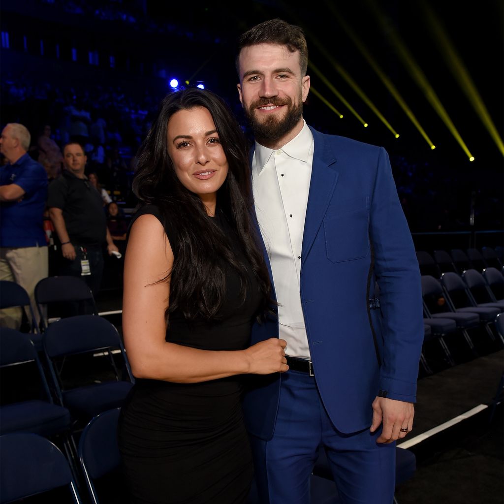 Sam Hunt und seine Frau Hannah Lee Fowler, 2018