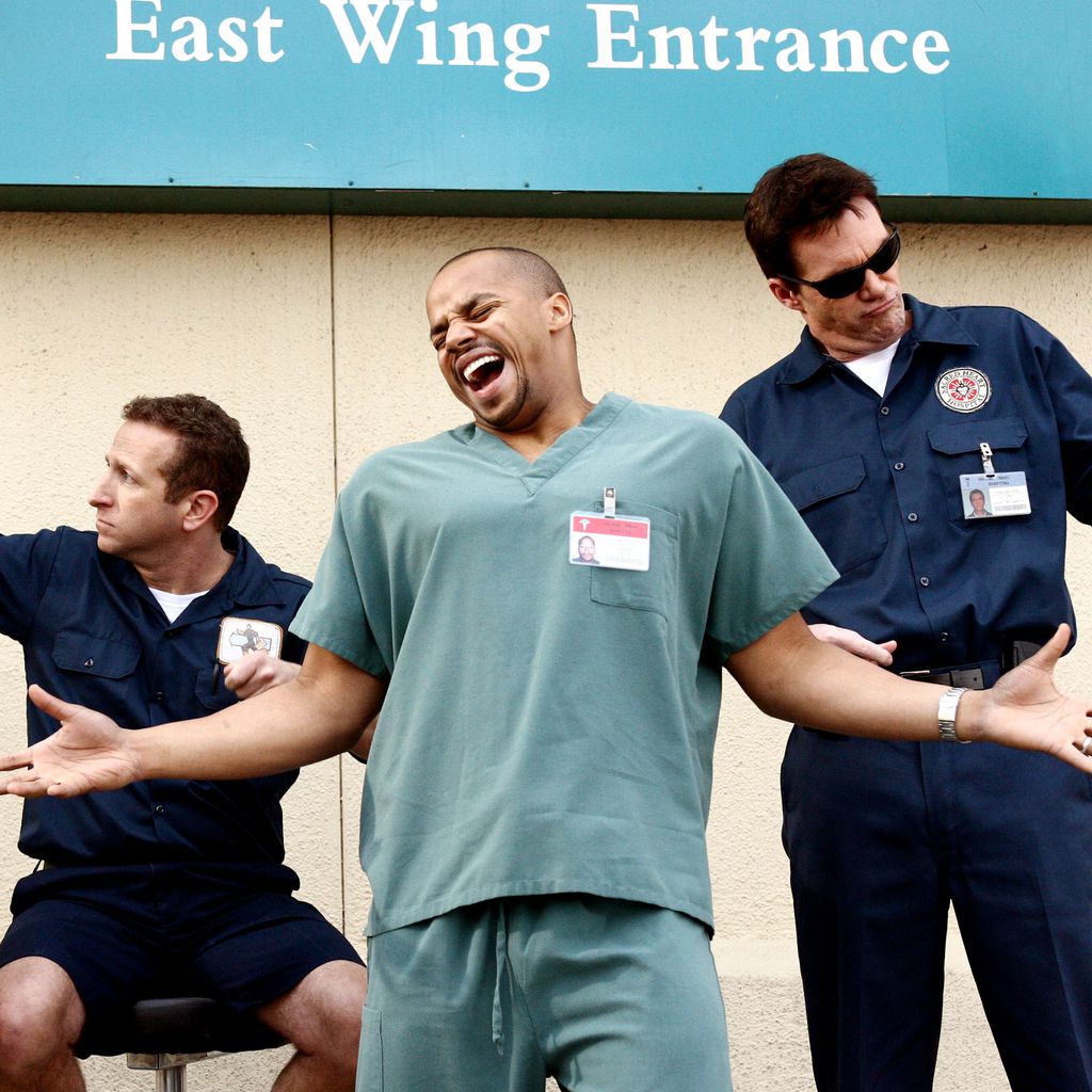 Sam Lloyd, Donald Faison und Neil Flynn in "Scrubs"
