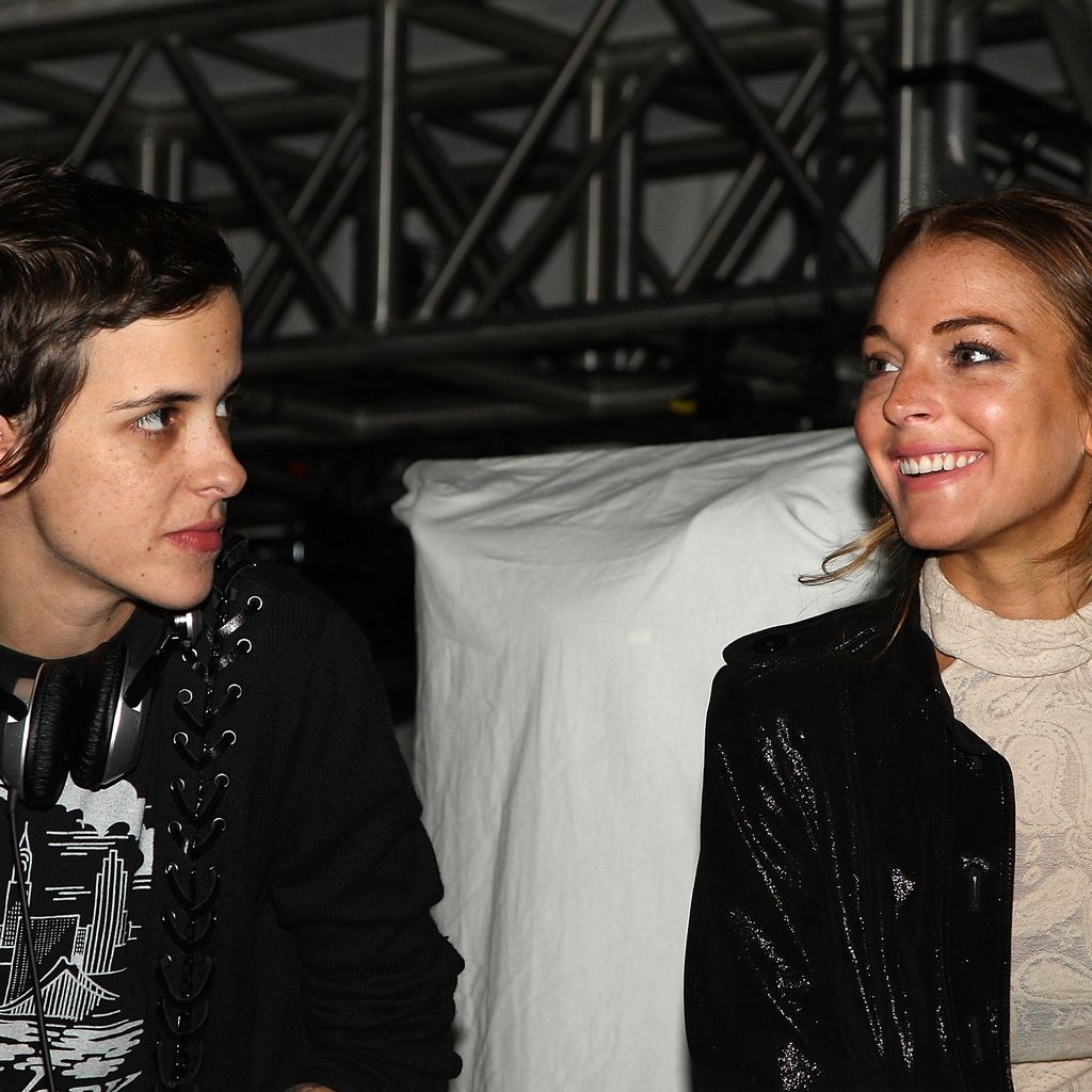 Samantha Ronson und Lindsay Lohan in New York City, Februar 2009