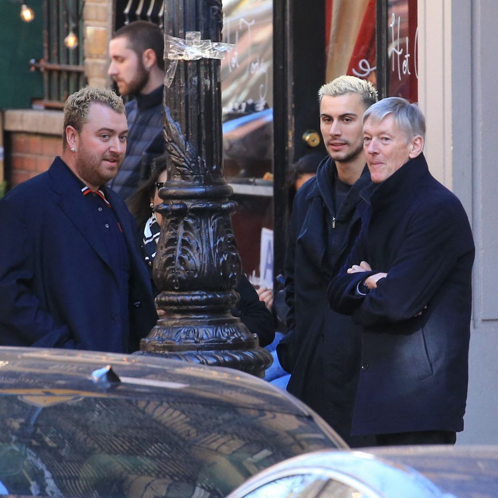 Sam Smith und Christian Cowan mit Christians Familie