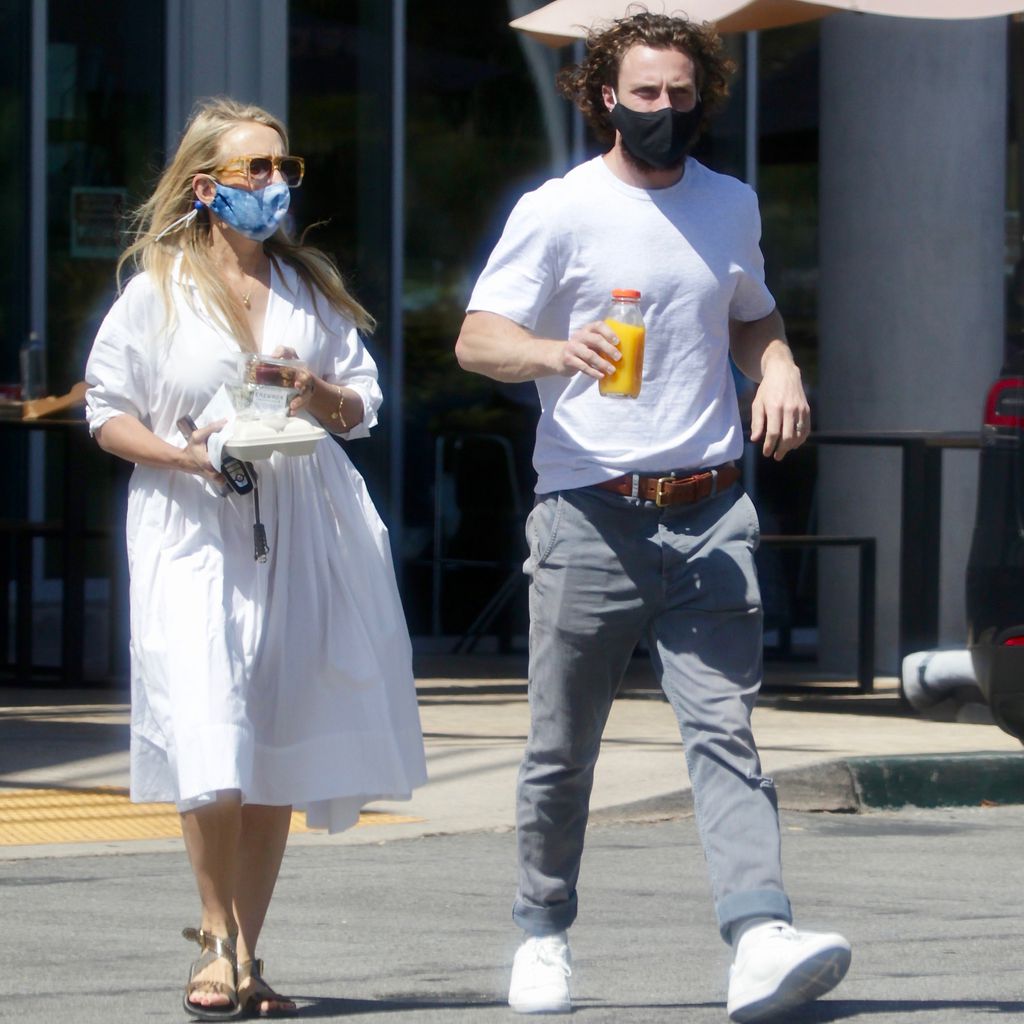 Sam und Aaron Taylor-Johnson in Kalifornien im Mai 2021