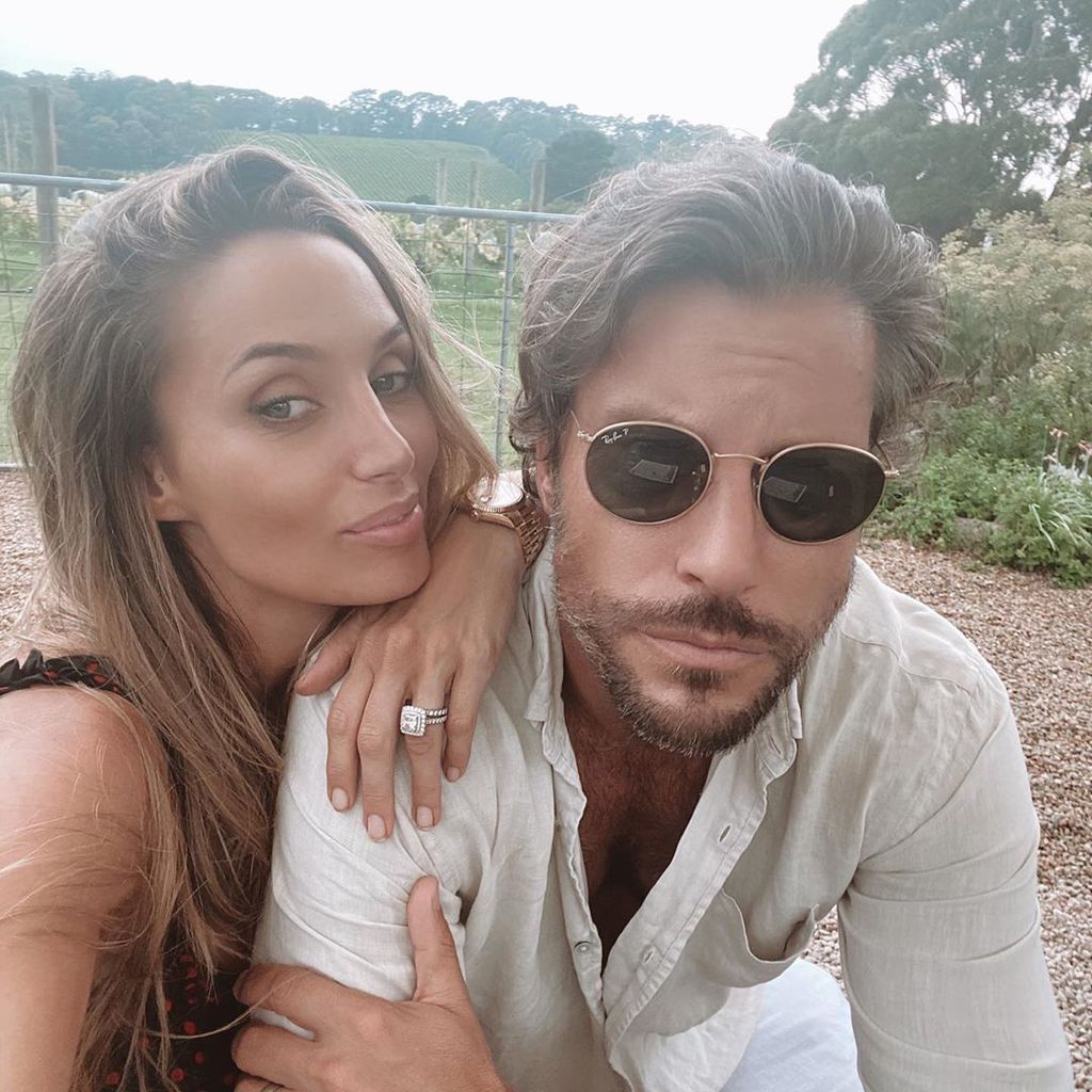 Sam Wood mit seiner Frau Snezana im Februar 2020
