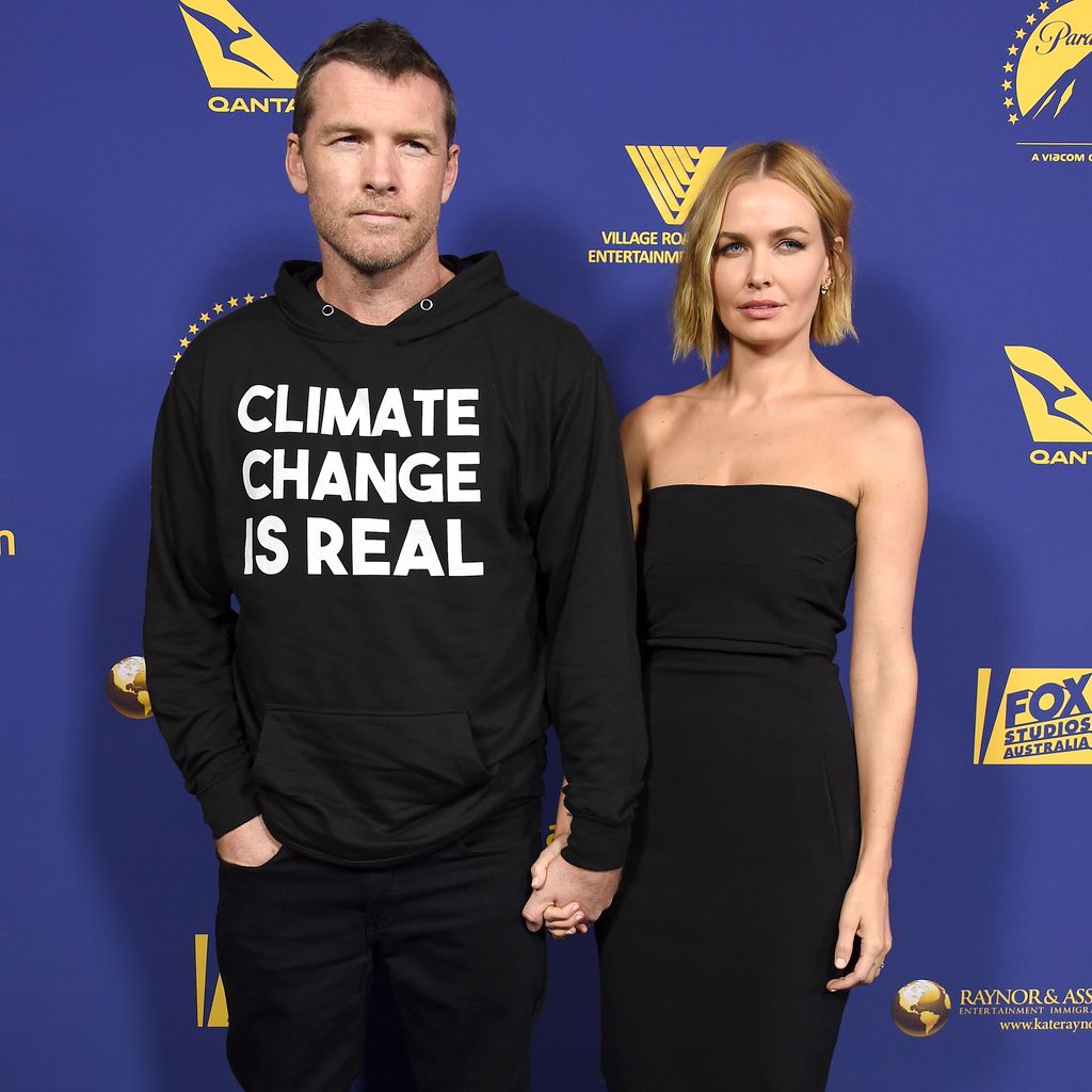 Sam Worthington und Lara Bingle Worthington beim Australians In Film Award & Benefit Dinner 2018