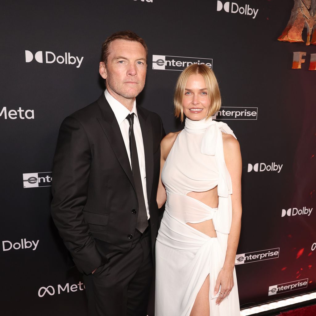 Sam Worthington und Lara Worthington bei der Weltpremiere von "Avatar: Fire and Ash" im Dolby Theatre in Hollywood