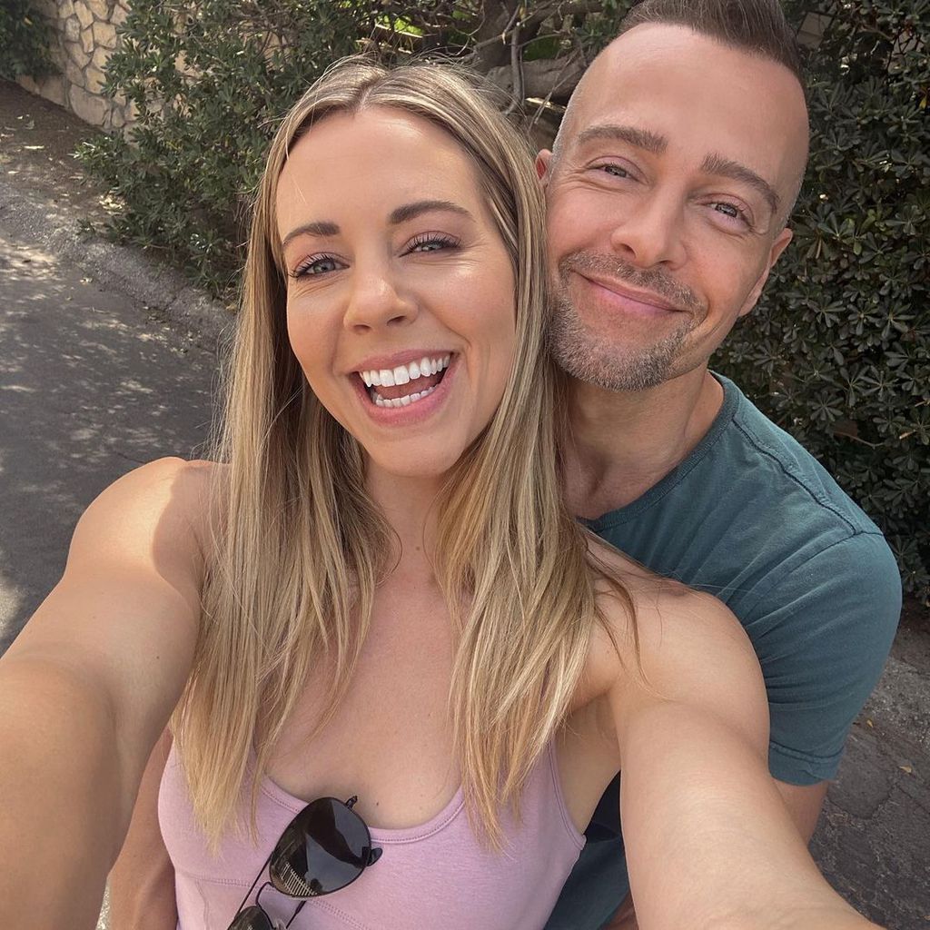 Samantha Cope und Joey Lawrence
