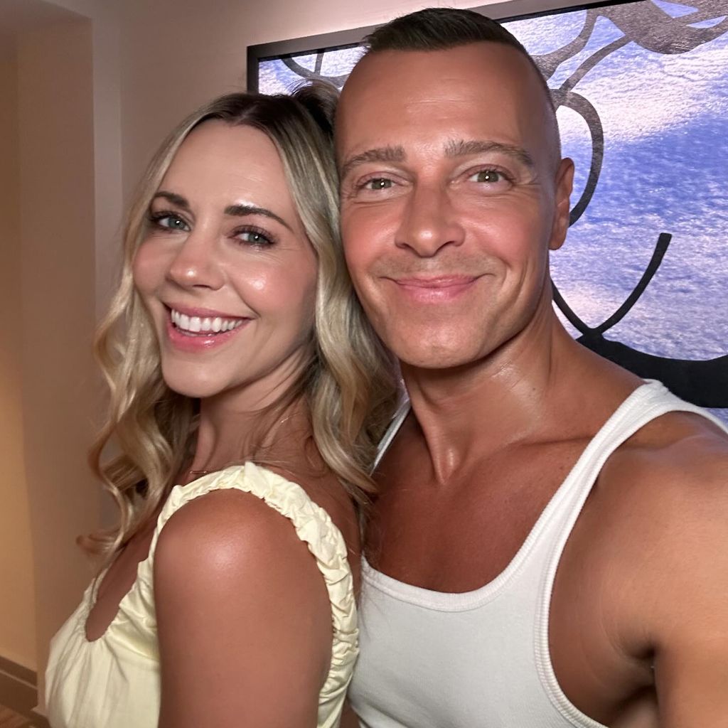 Samantha Cope und Joey Lawrence, September 2025