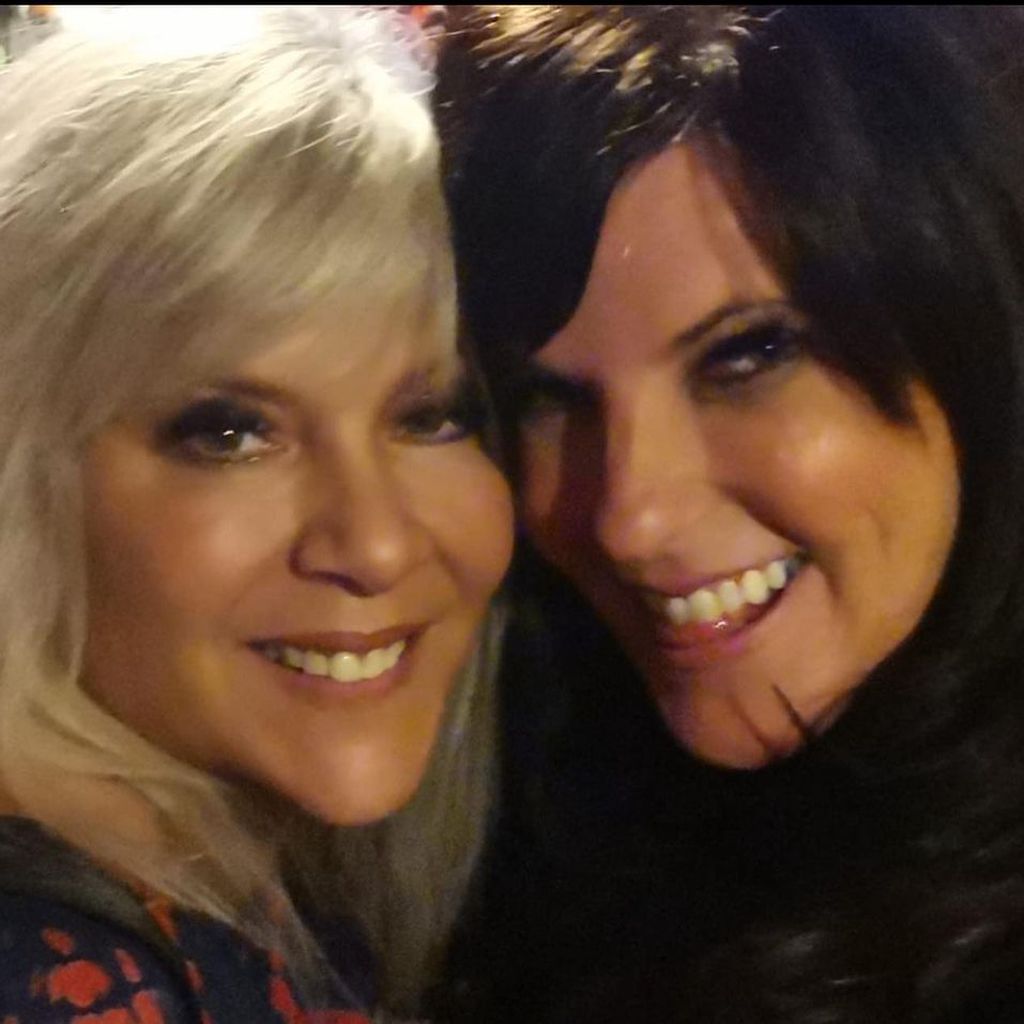 Samantha Fox und ihre Verlobte Linda Olsen