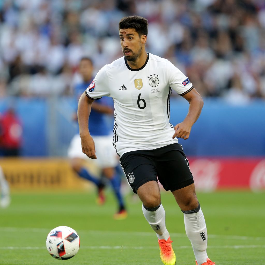Sami Khedira beim EM-Spiel Deutschland gegen Italien