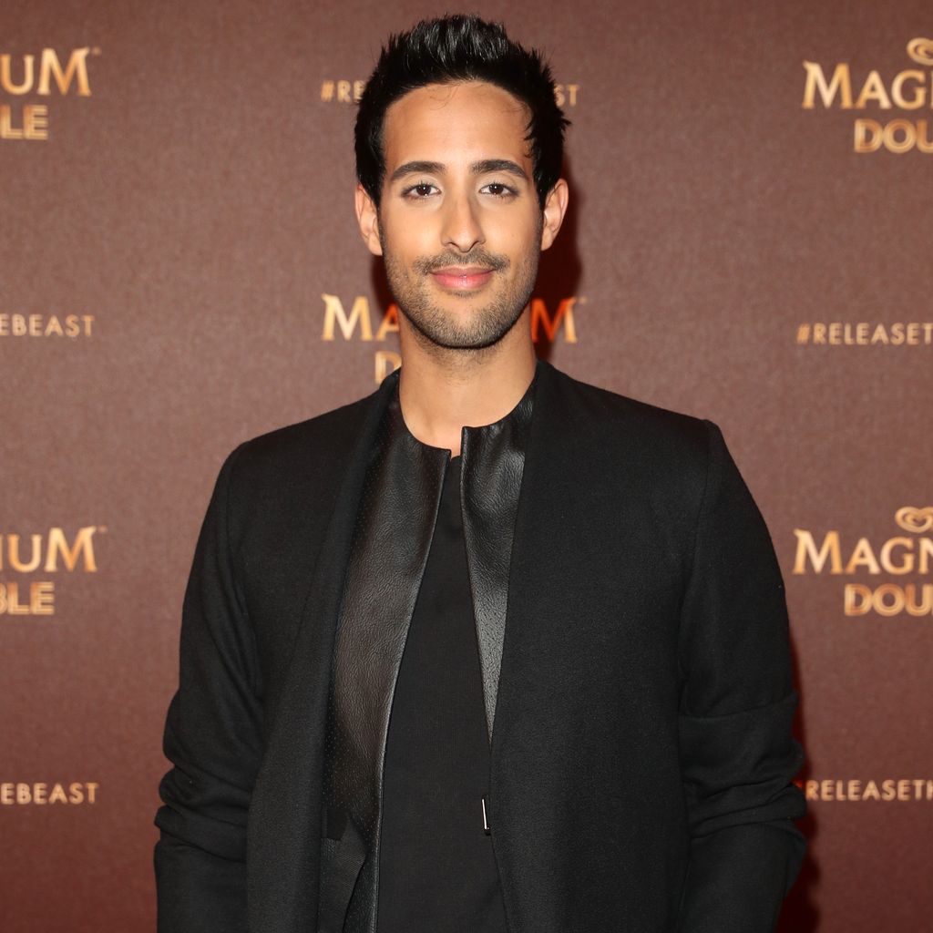 Sami Slimani bei der Magnum Doubles Party