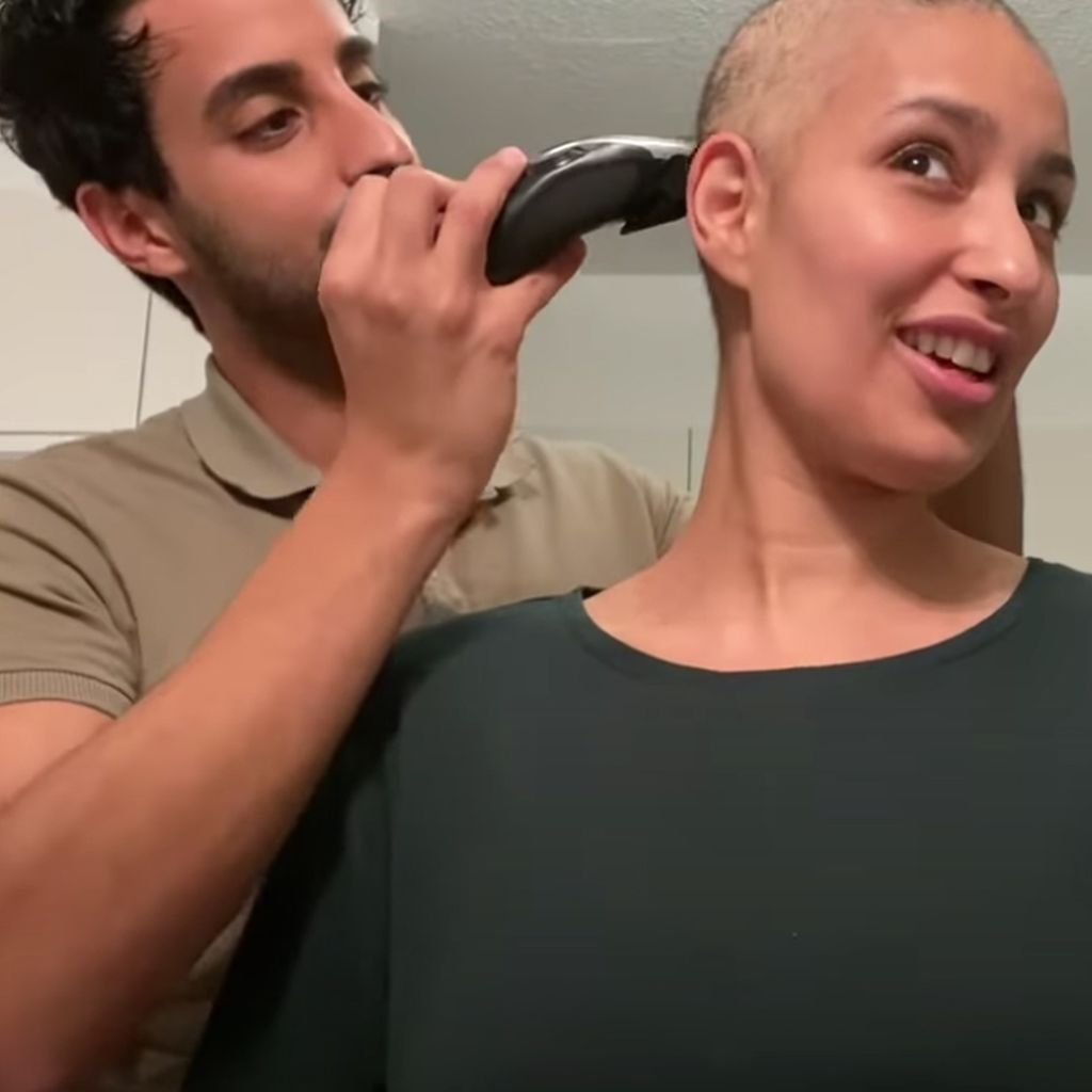 Die Youtuber-Geschwister Sami Slimani und Dounia Slimani, April 2020