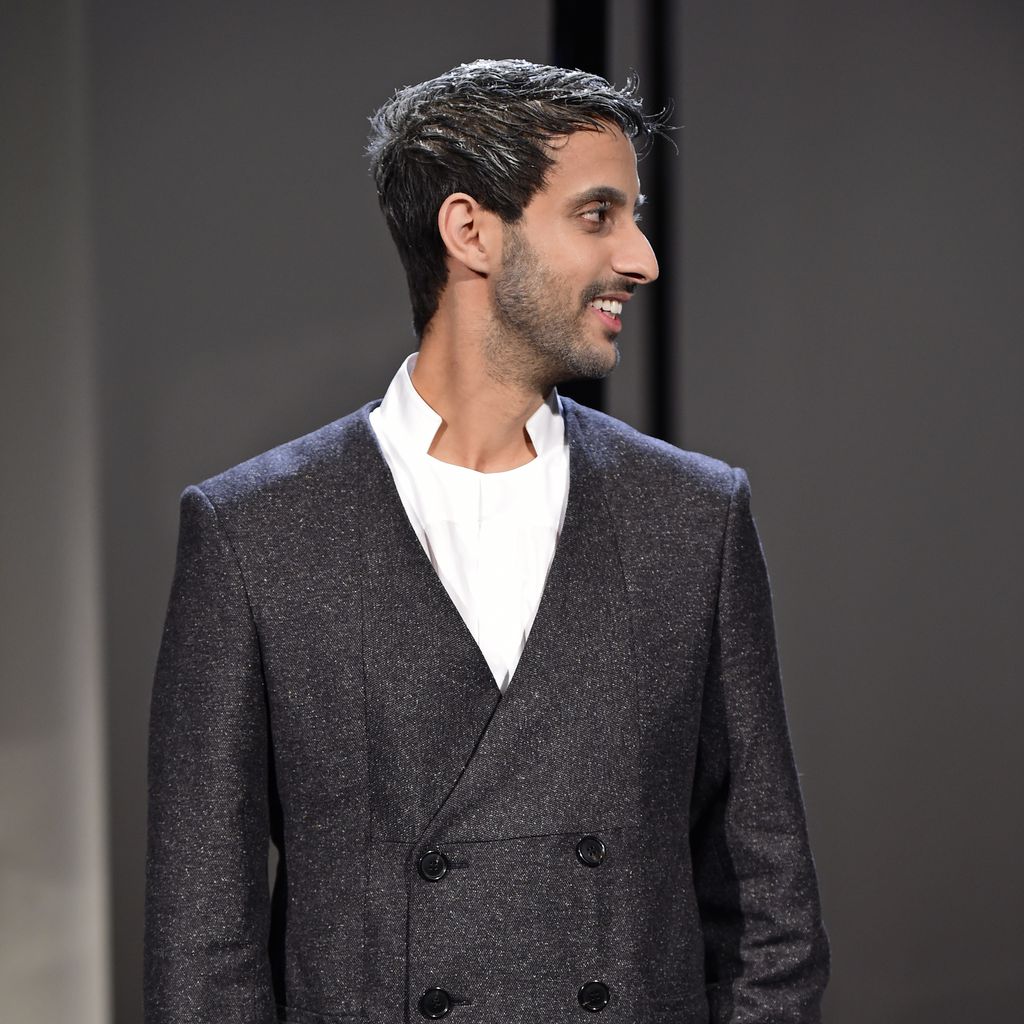 Sami Slimani auf der Fashion Week 2017 in Berlin