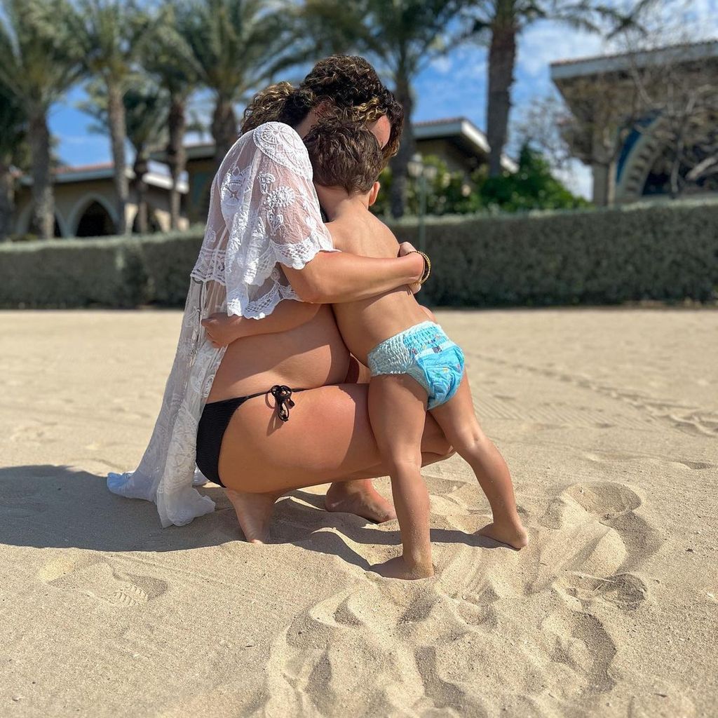 Samira Cilingir mit ihrem Sohn Malik