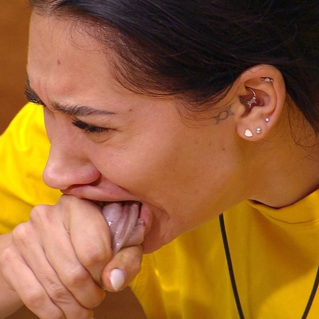 Samira Yavuz bei der ersten Dschungelprüfung 2026