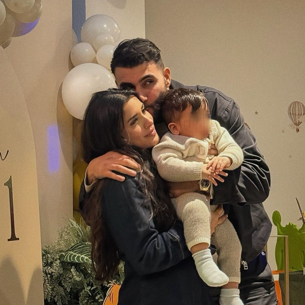 Musiker Samra, Dunja Akkouche und der gemeinsame Sohn Kareem