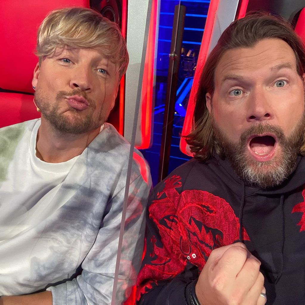 Samu Haber und Rea Garvey bei "The Voice of Germany"
