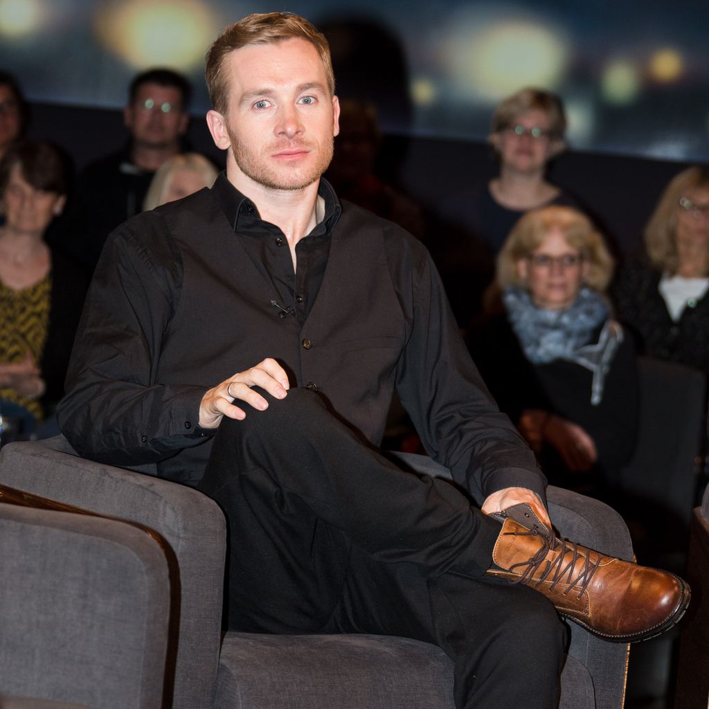Samuel Koch in der Talkshow "Tietjen und Bommes" im April 2019