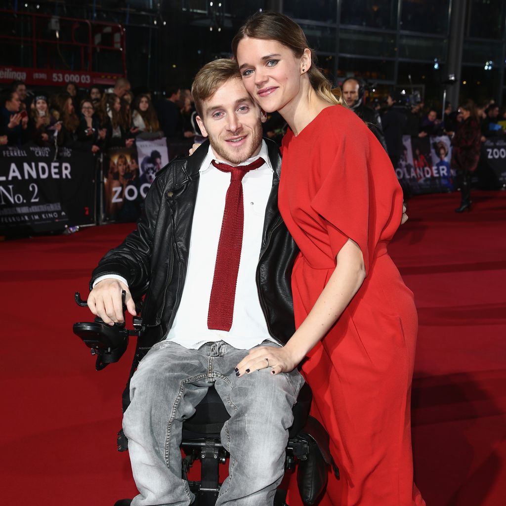 Samuel Koch und Sarah Elena Timpe bei "Zoolander 2"-Premiere in Berlin