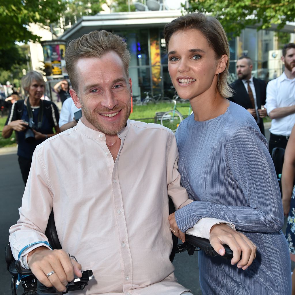Samuel Koch und seine Frau Sarah Elena beim Filmfest München 2018