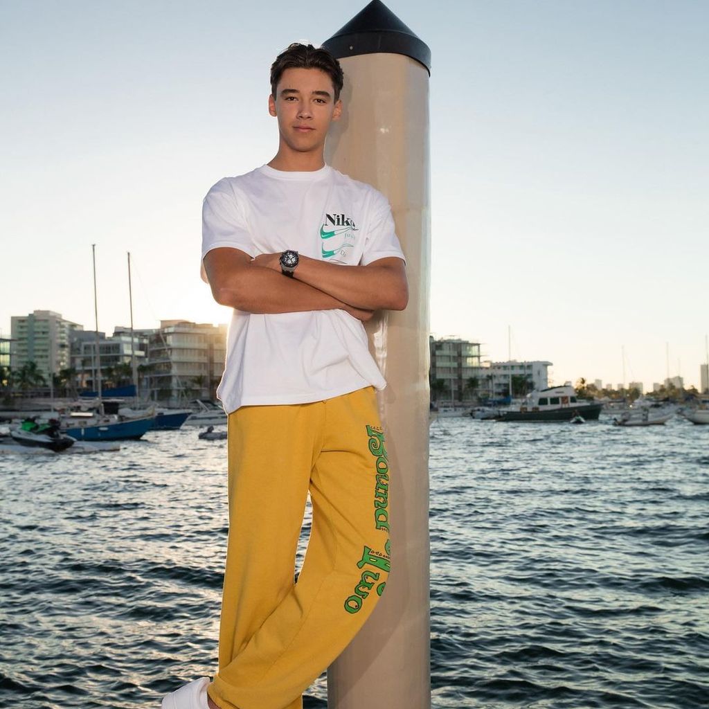 San Diego Pooth, Sohn von Moderatorin Verona Pooth