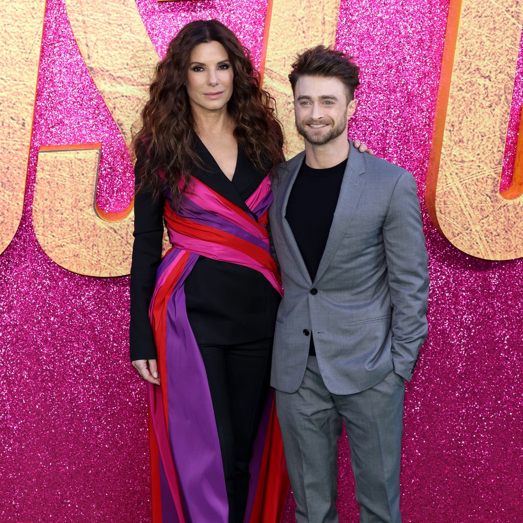 Die "The Lost City"-Schauspieler Sandra Bullock und Daniel Radcliffe
