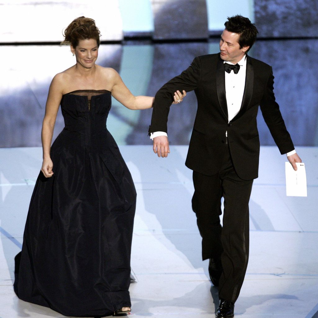 Sandra Bullock und Keanu Reeves, März 2006