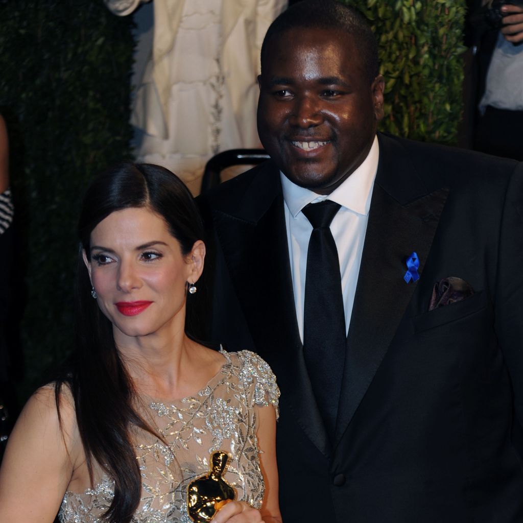 Sandra Bullock und Quinton Aaron bei den Oscars, 2010