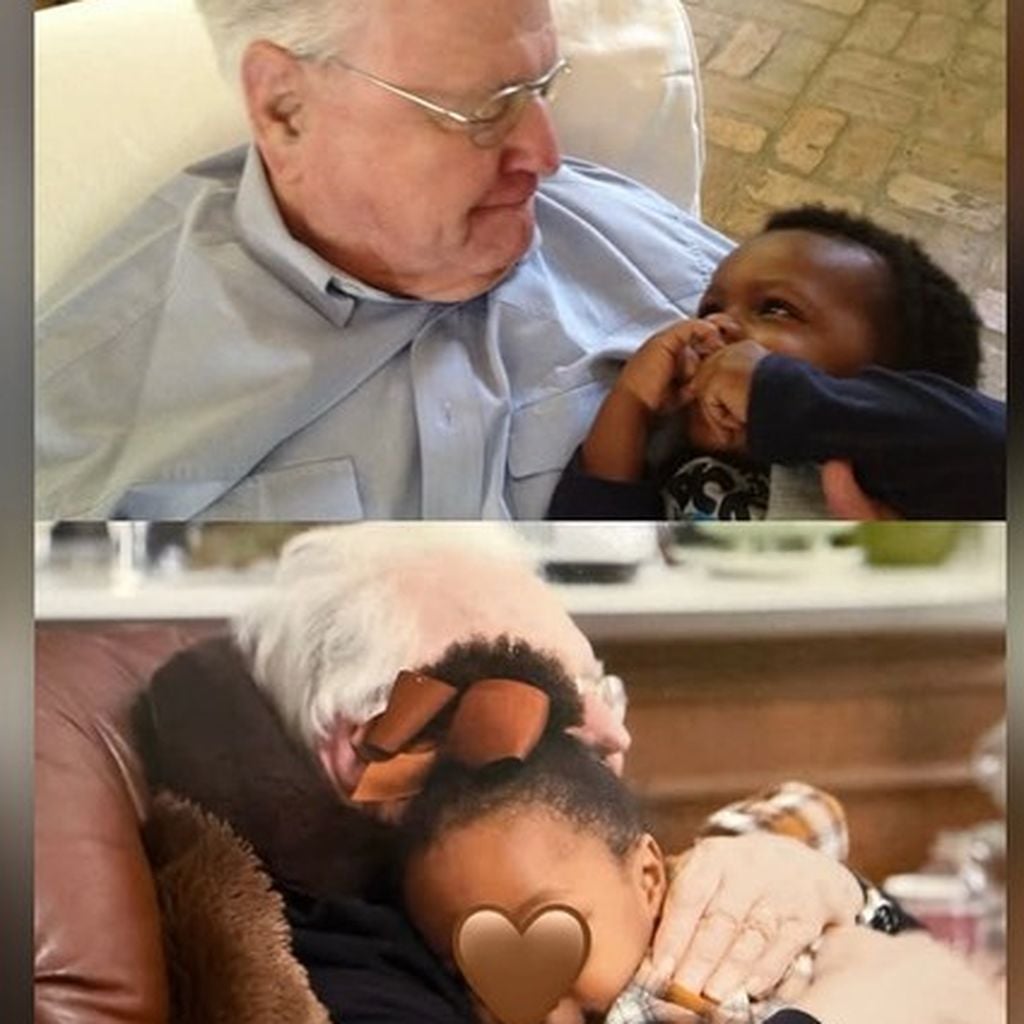 Sandra Bullocks Vater mit seinen Enkelkindern